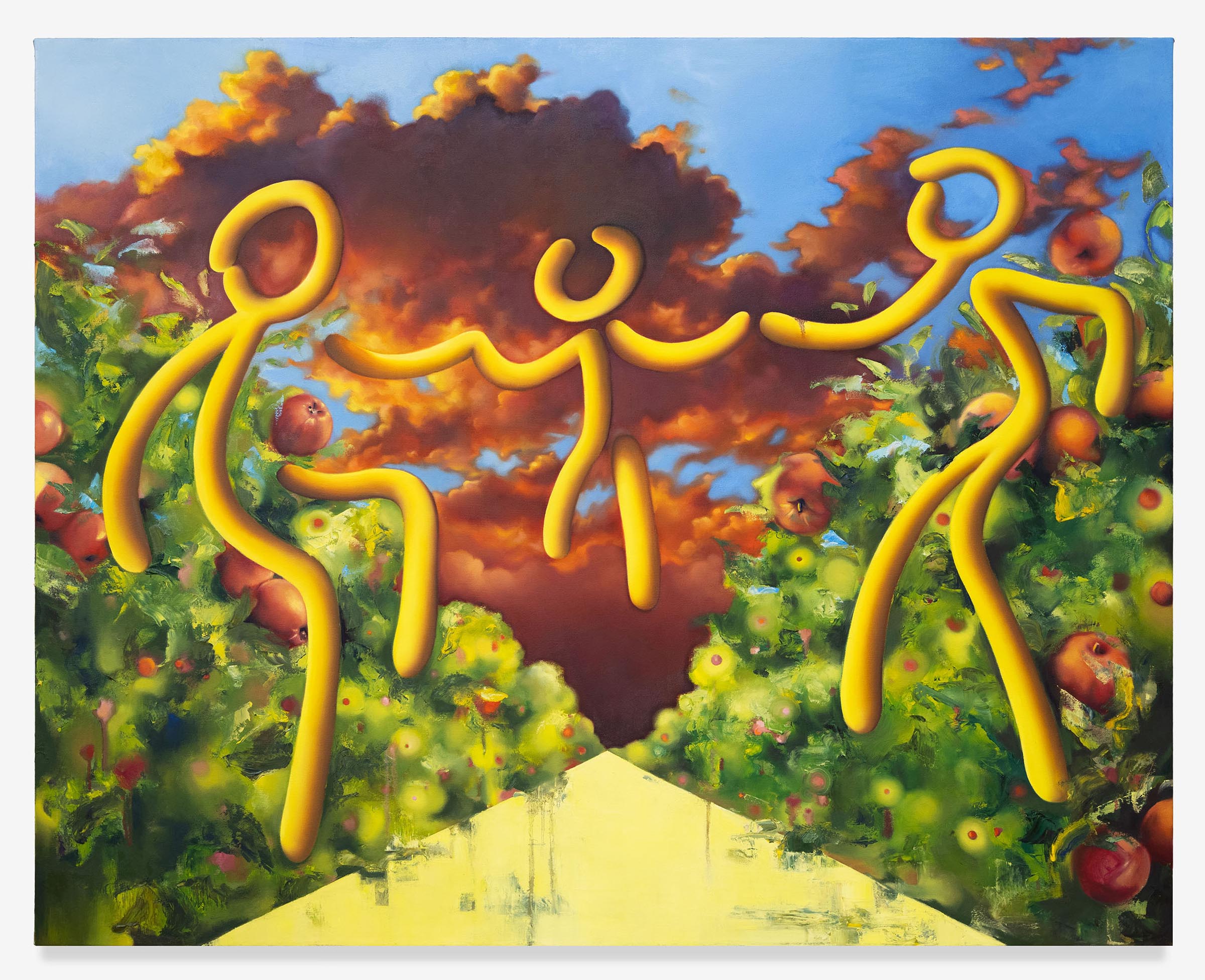 Qin-Tan_Our-Favorite-Place-to-be_Acrylic-and-Oil-on-Canvas_52-x-63.8-inches