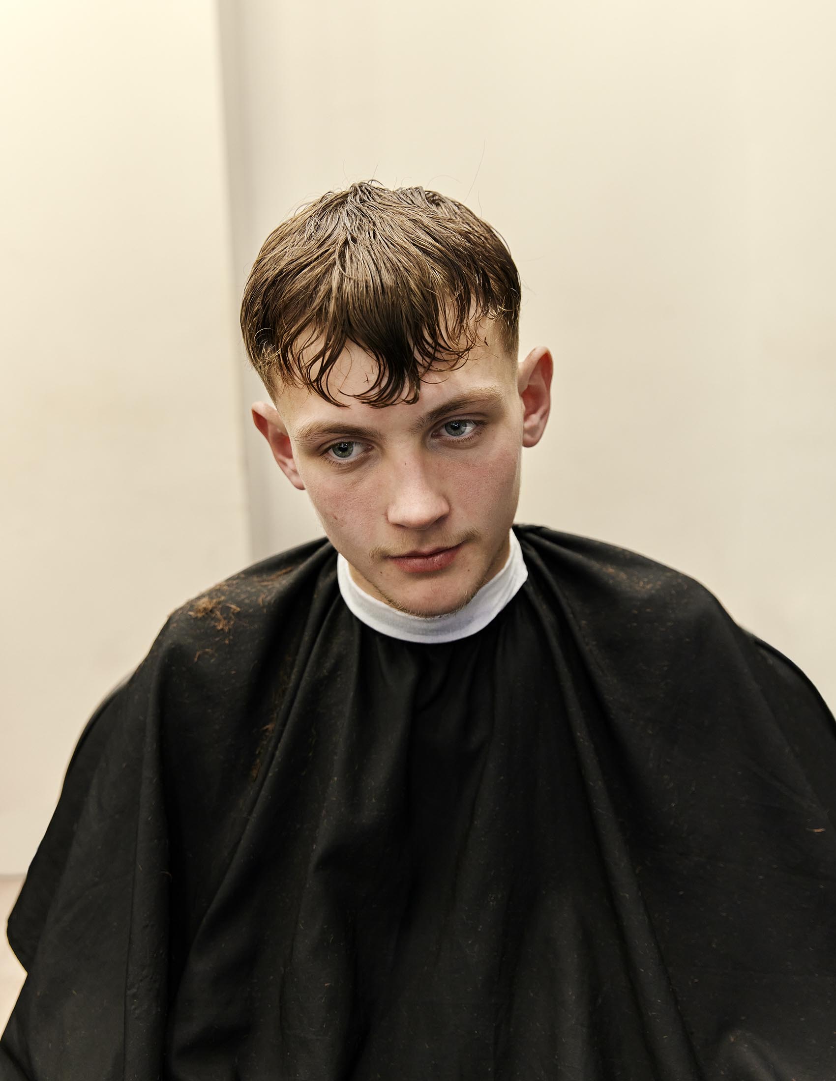 alfie getting his hair cut